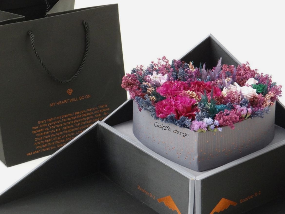 باکس گل مدل valentino