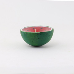 شمع نیم کره هندوانه ای